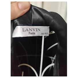 Lanvin-Long Lanvin coat-Black