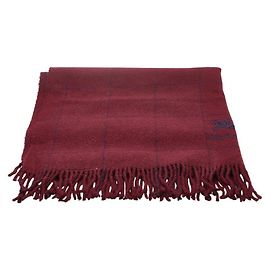 Burberry Wool Logo Embroidered Blanket Other