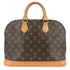 Louis Vuitton-Louis Vuitton Monogram Handbag Alma M51130-Brown