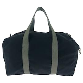 Prada-Prada Nylon Tessuto Boston Handbag-Black