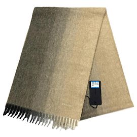 Écharpe en cachemire Prada en beige Beige