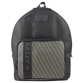 Sac à dos en cuir noir Bally Sarkis PBB Off Shore Noir