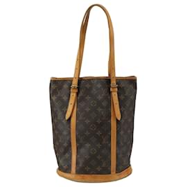 Louis Vuitton-LOUIS VUITTON Monogram Bucket GM Shoulder Bag M42236 LV Auth 105824-Monogram