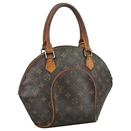 Louis Vuitton-LOUIS VUITTON Monogram Ellipse PM Hand Bag M51127 LV Auth 105719-Monogram