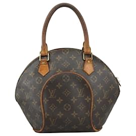 Louis Vuitton-LOUIS VUITTON Monogram Ellipse PM Hand Bag M51127 LV Auth 105719-Monogram
