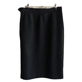 Yves Saint Laurent-Skirts-Black