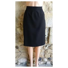Yves Saint Laurent-Skirts-Black