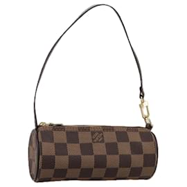 Louis Vuitton-LOUIS VUITTON Damier Ebene Papillon Pouch LV Auth 108541-Other