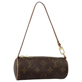 Louis Vuitton-LOUIS VUITTON Monogram Papillon Pouch LV Auth 105663-Monogram