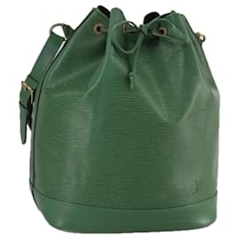 Louis Vuitton-LOUIS VUITTON Epi Noe Shoulder Bag Green M44004 LV Auth 108966-Green