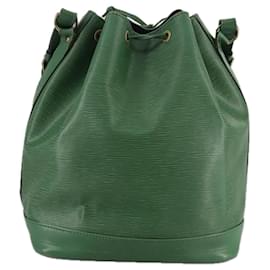 Louis Vuitton-LOUIS VUITTON Epi Noe Shoulder Bag Green M44004 LV Auth 108966-Green