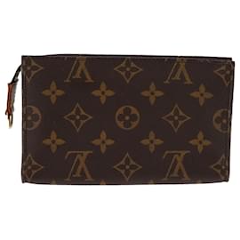 Louis Vuitton-LOUIS VUITTON Monogram Bucket PM Accessory Pouch LV Auth 107905-Monogram