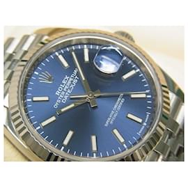 Rolex-ROLEX Datejust 36 blue 126234 Jubilee Bracelet Mens-Silvery