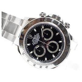 Rolex-ROLEX Daytona black Dial 116520 '06 D series Mens-Silvery