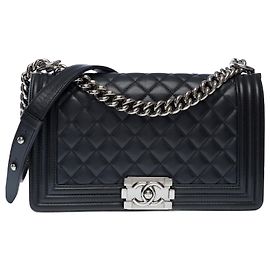 Borsa CHANEL Boy in Pelle Nera - 102406 Nero