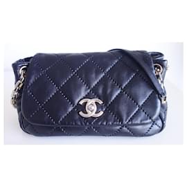 Chanel-Black Chanel flap bag-Black