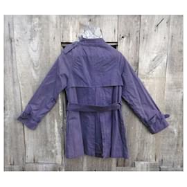 Burberry-Trench coats-Purple