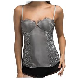 Nuovo Corset Bustier Corset La Perla con etichette - 95 B Grigio