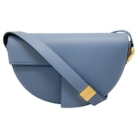 Autre Marque-Patou Sky Blue Leather Le Patou Bag-Blue