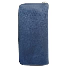 Louis Vuitton-Louis Vuitton Zippy Wallet Vertical-Navy blue