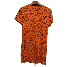 Robe Hermès en coton orange Orange