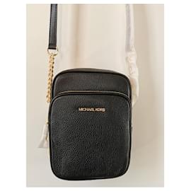 Michael Kors-Handbags-Black,Gold hardware