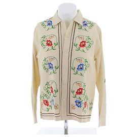 Johnnie Boden BODE Camisas T.Internacional L Lino Amarillo