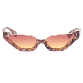 Autre Marque-NON SIGNE / UNSIGNED Sunglasses T.  Plastic-Orange