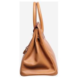 Hermès-Tan 1996 Birkin 35 bag-Brown