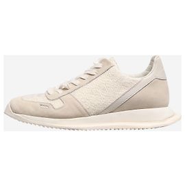 Hogan Baskets à plateforme en suède Neutral Midi H222 - taille EU 36,5 Autre