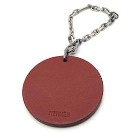 Hermès-Hermes Brown Dog Handbag Charm-Brown