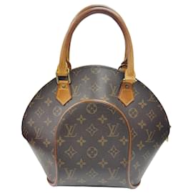 Louis Vuitton-Louis Vuitton Monogram Ellipse PM Handbag-Brown,Monogram