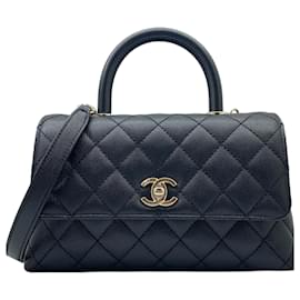 Chanel-Chanel Flap Bag XS Coco Handle-Black