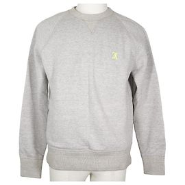 Grauer Baumwollpullover für Herren von Louis Vuitton Braun