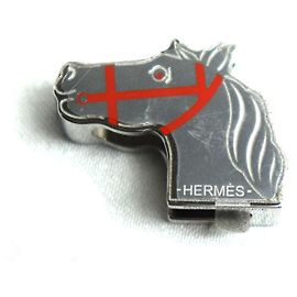 Hermès Anello per sciarpa in metallo Hermes Cadre Cavallo Altro