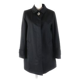 Coach Turnlock Coat Black XS Women Black