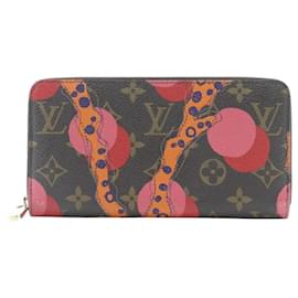 Louis Vuitton-Louis Vuitton Monogram Canvas Zippy Wallet-Brown