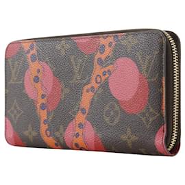 Louis Vuitton-Louis Vuitton Monogram Canvas Zippy Wallet-Brown