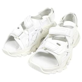Balenciaga-Balenciaga Track Sandal Mesh White 617543-White