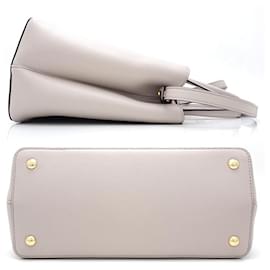 Fendi-Fendi Leather Petit 2Jours Handbag 8BH253-Grey