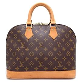 Louis Vuitton-Louis Vuitton Monogram Alma Handbag M51130-Brown