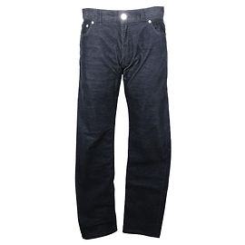 Pantalones de pana Circle LV de Louis Vuitton Azul marino