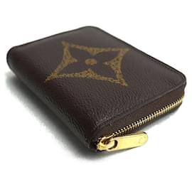 Louis Vuitton-Louis Vuitton Monogram Giant Zippy Coin Purse M69354-Brown