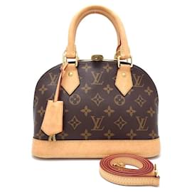 Louis Vuitton-Louis Vuitton Monogram Alma BB Handbag-Brown