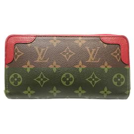 Louis Vuitton-Louis Vuitton Zippy Wallet M61854 Monogram-Brown