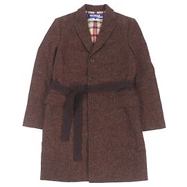 JUNYA WATANABE MAN COMME des GARCONS Tweed Coat Brown S Brown