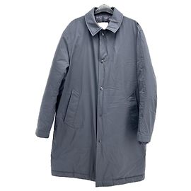 MONCLER Coats T.0 - 6 2 Polyester Navy blue