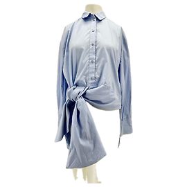 VICTORIA, VICTORIA BECKHAM Hauts T.FR 38 Coton Bleu