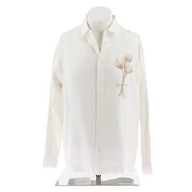 JACQUEMUS Hemden T.International M Leinen Weiß