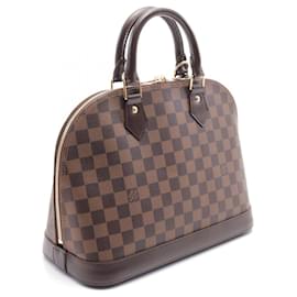 Louis Vuitton-Louis Vuitton Alma PM Damier Ebene Handbag N53151-Brown